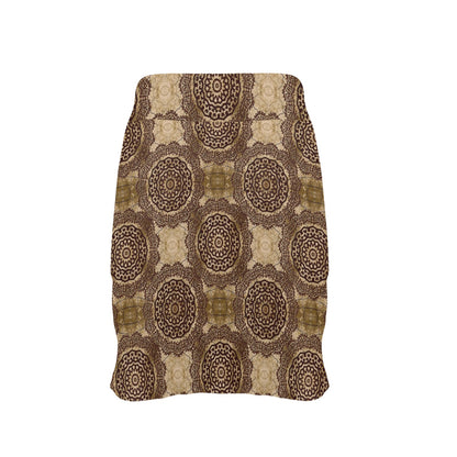 Ancient Greek Symbol Print Design LKS309 17" Golf & Pickleball Skort with Pockets