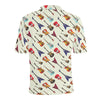 Electric Guitar Print Design LKS404 Men Polo Shirt