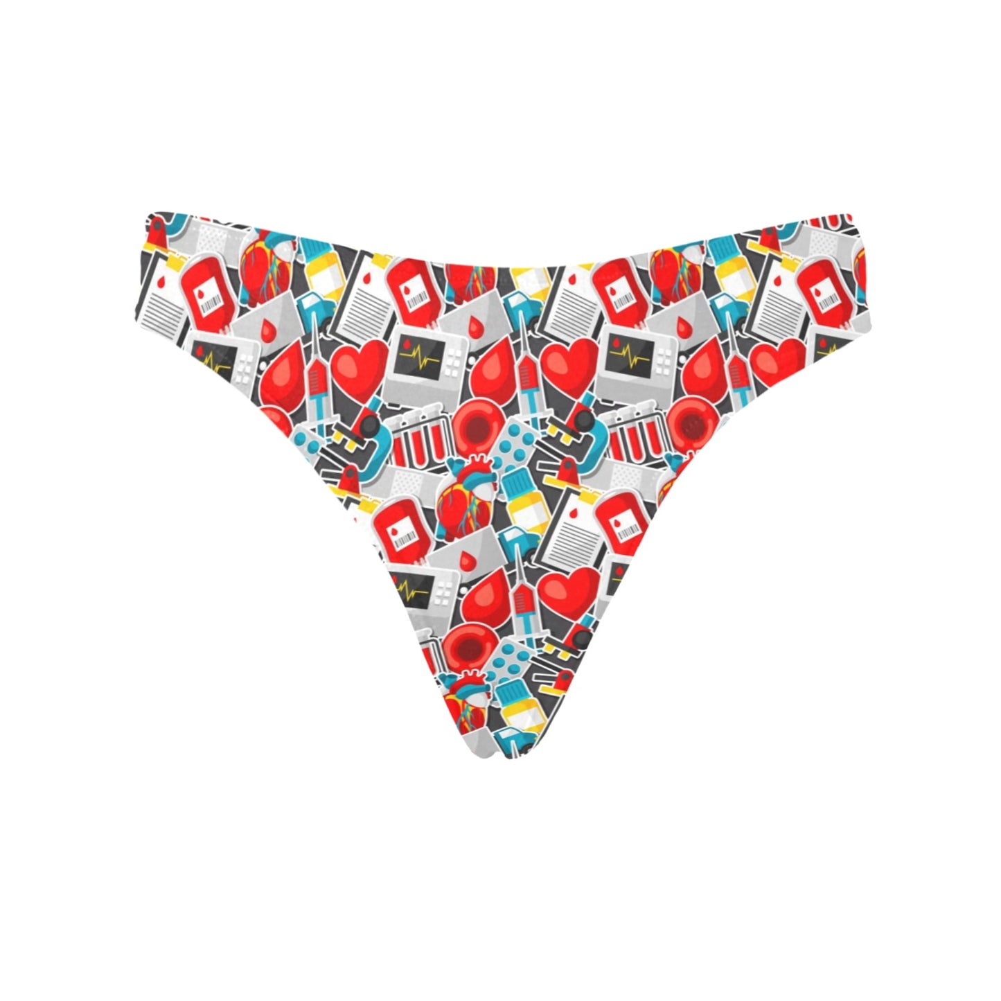 Phlebotomist Medical Themed Women's Thongs