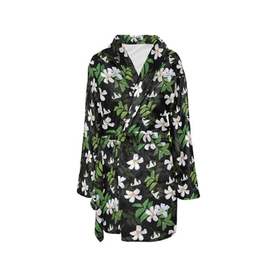 Sampaguita Print Design LKS301 Women's Fleece Robe