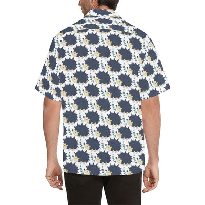 Hedgehog Print Design LKS401 Men's Men's Hawaiian Shirt