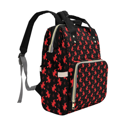 Witch Print Design LKS308 Diaper Bag Backpack