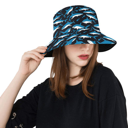 Shark Print Design LKS303 Unisex Bucket Hat