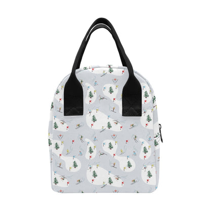 Ski Print Design LKS305 Insulated Lunch Bag