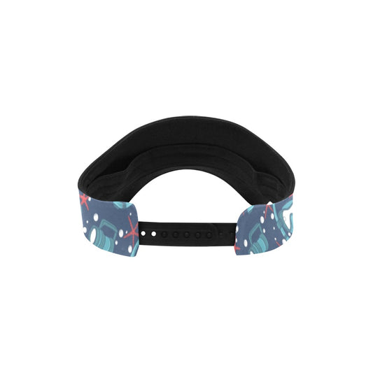 Scuba Equipment Print Design LKS302 Unisex Sun Visor