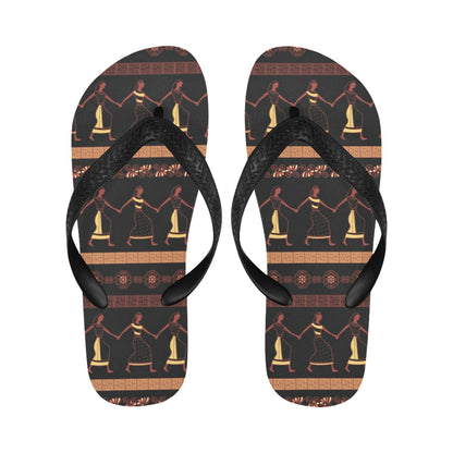 Ancient Greek Human Print Design LKS306 Flip Flops