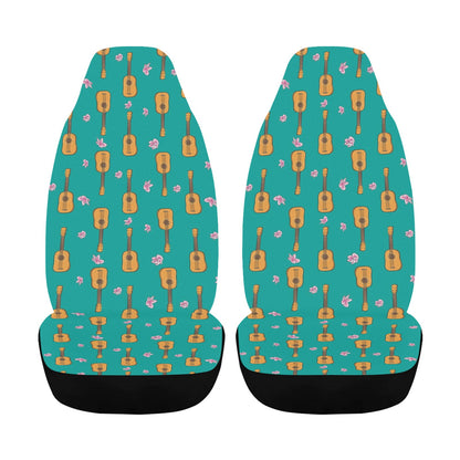 Ukulele Print Design LKS403 Car Seat Covers