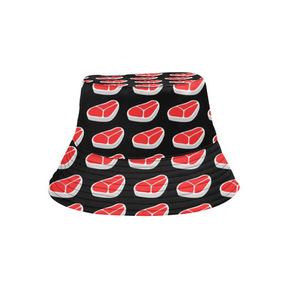 Steak Print Design LKS303 Unisex Bucket Hat