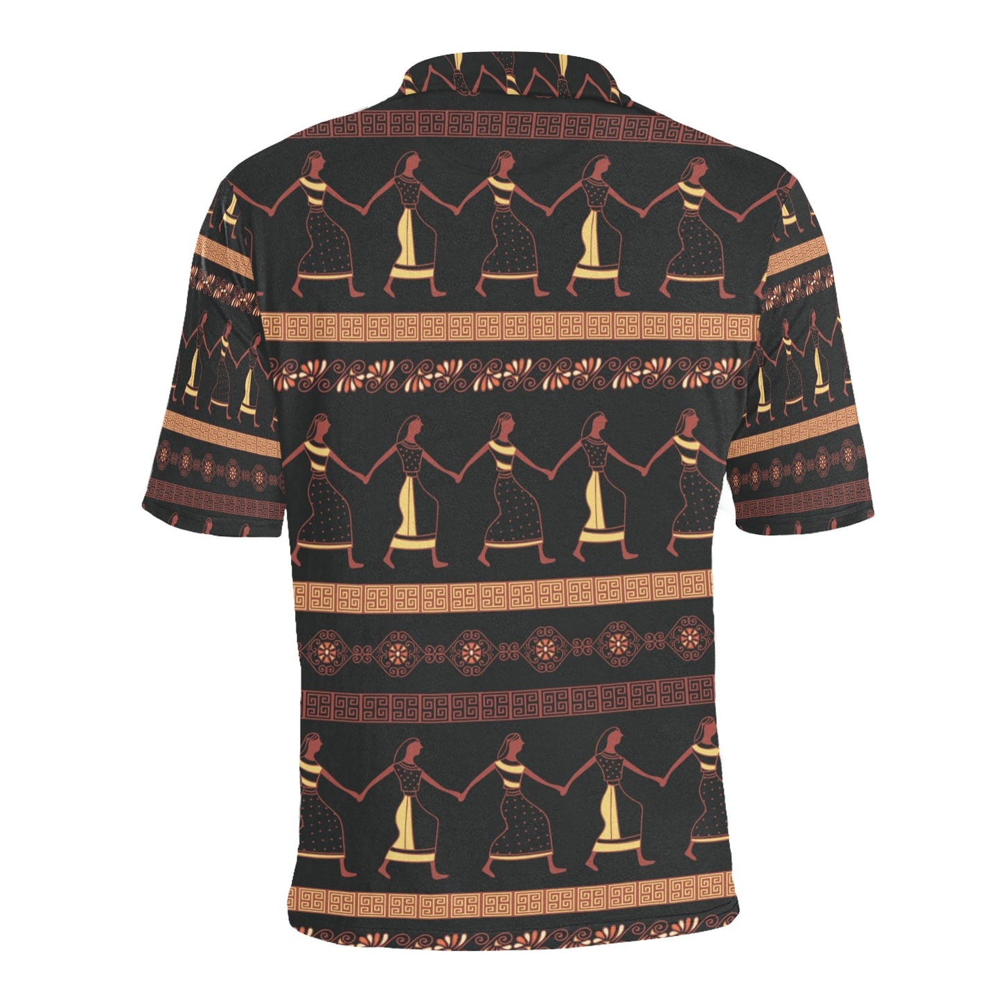 Ancient Greek Human Print Design LKS306 Men Polo Shirt