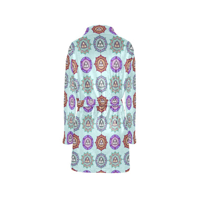 Third Eye Print Design LKS302 Women's Fleece Robe