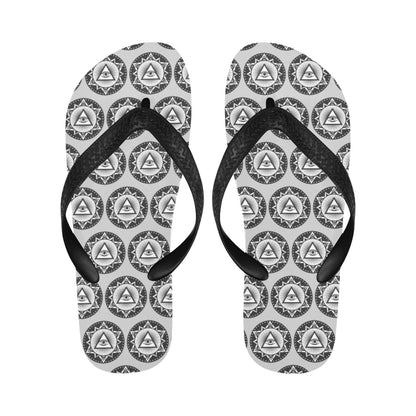 Third Eye Print Design LKS301 Flip Flops