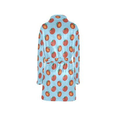 Tomato Print Design LKS304 Women's Fleece Robe