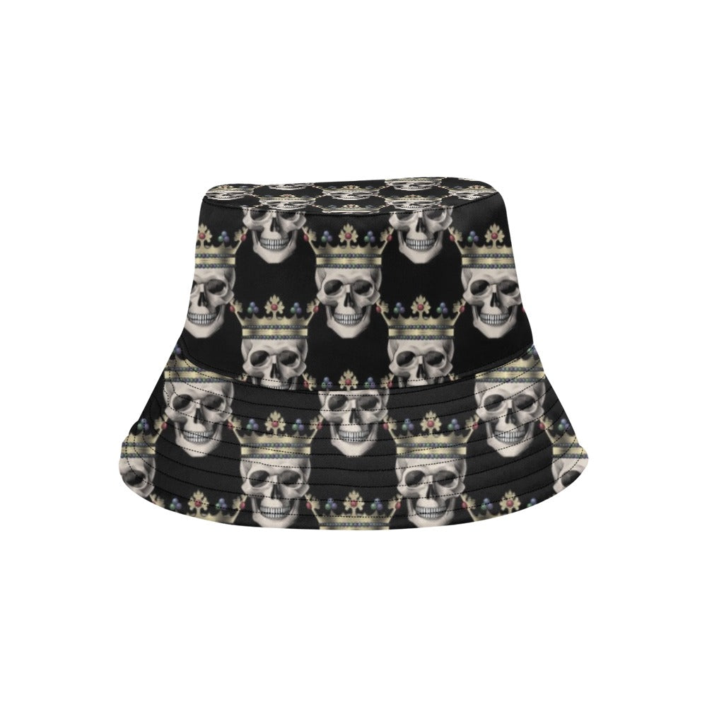 Skull King Print Design LKS3010 Unisex Bucket Hat