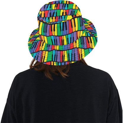 Piano Print Design LKS402 Unisex Bucket Hat