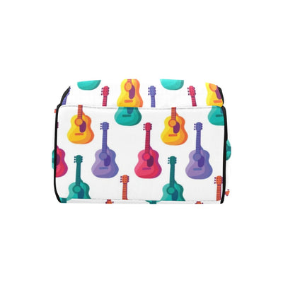 Acoustic Guitar Print Design LKS406 Diaper Bag Backpack