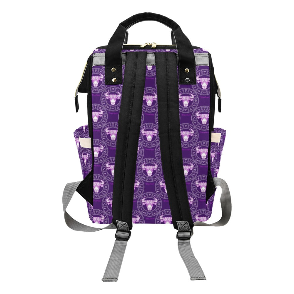 Taurus Print Design LKS303 Diaper Bag Backpack