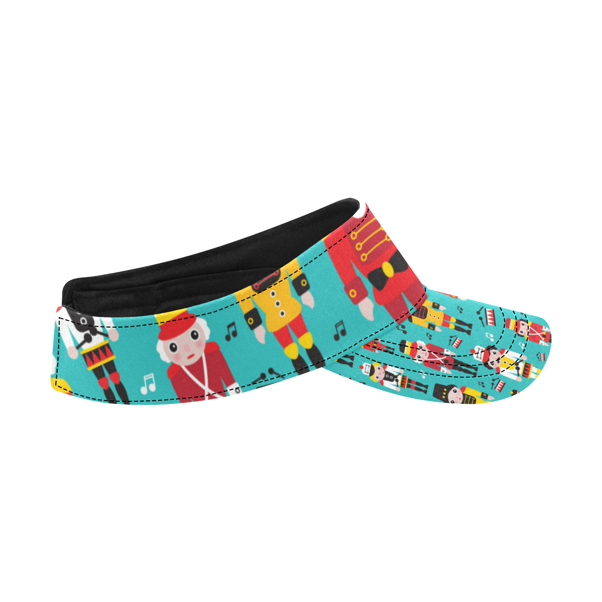 Nutcracker Pattern Print Design A03 Unisex Sun Visor