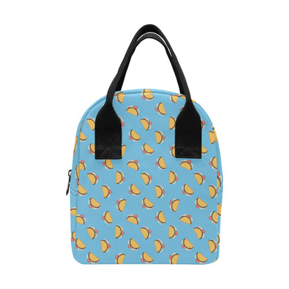 Taco Print Design LKS301 Insulated Lunch Bag