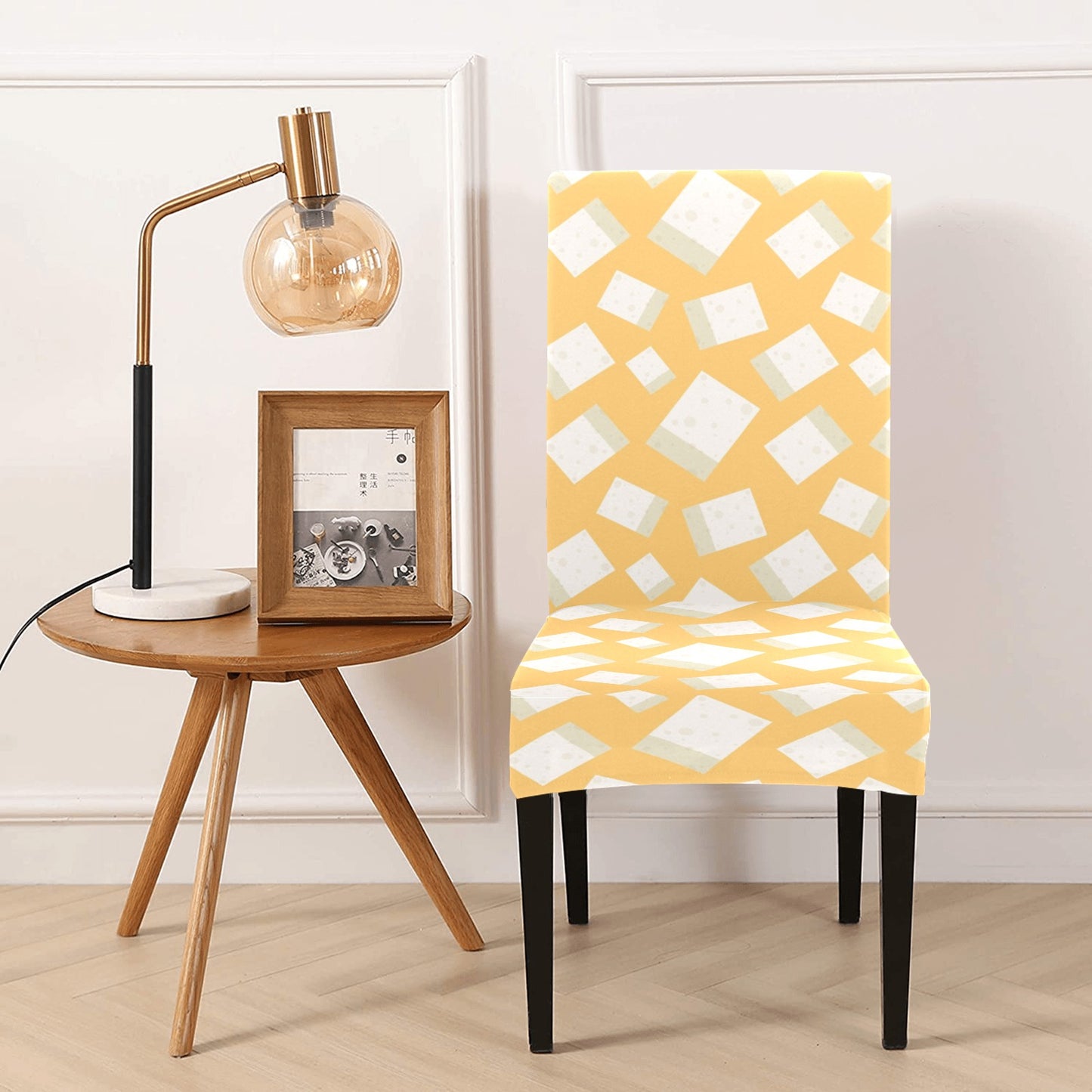 Tofu Print Design LKS302 Dining Chair Slipcover