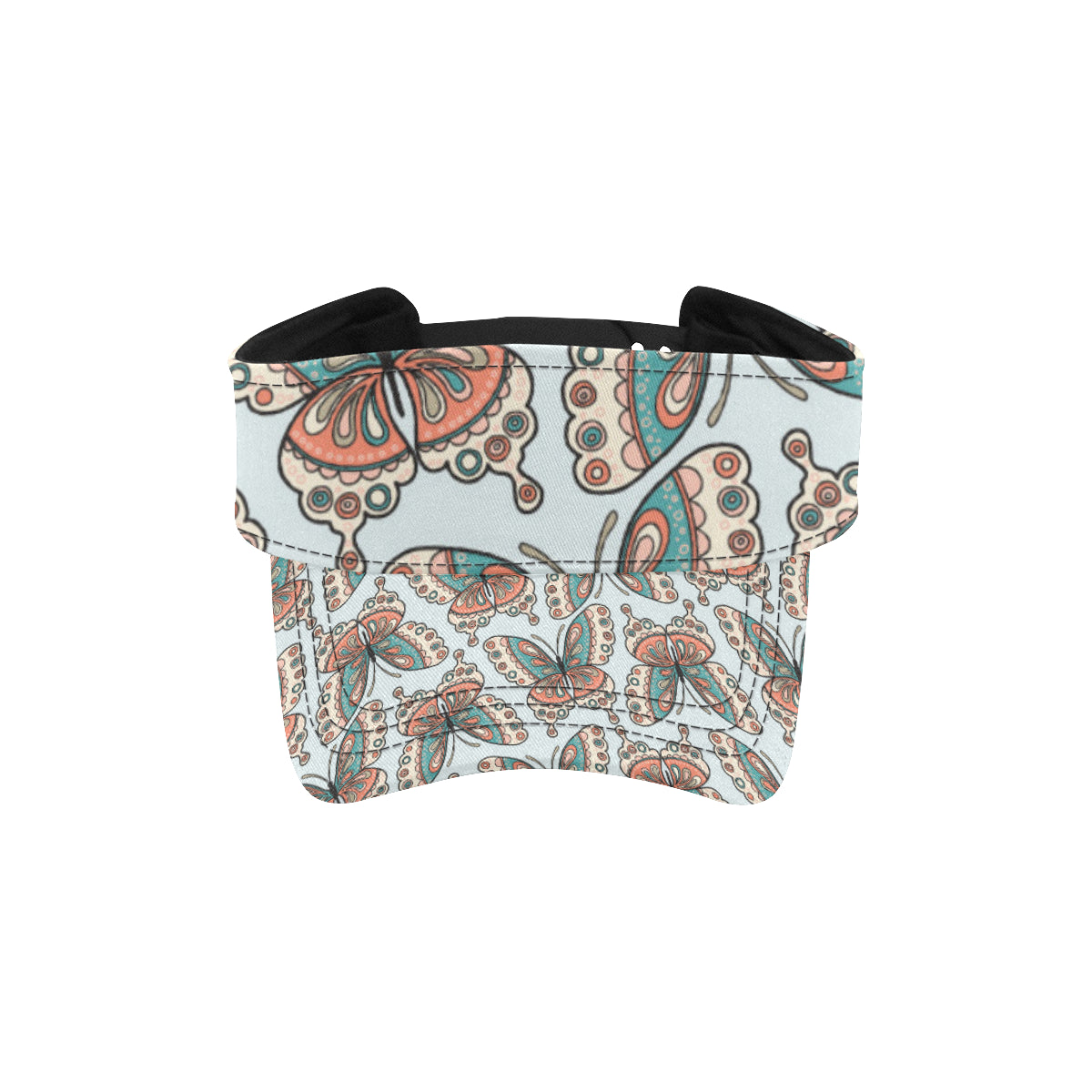 Butterfly Pattern Unisex Sun Visor