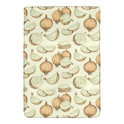 Onion Pattern Print Design A02 Women's Trifold Wallet