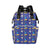 School Bus Print Design LKS307 Diaper Bag Backpack