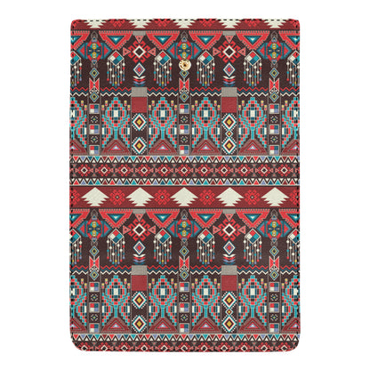 Tribal Aztec Indians native american Women's Trifold Wallet