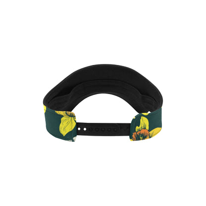Daffodils Pattern Print Design DF02 Unisex Sun Visor