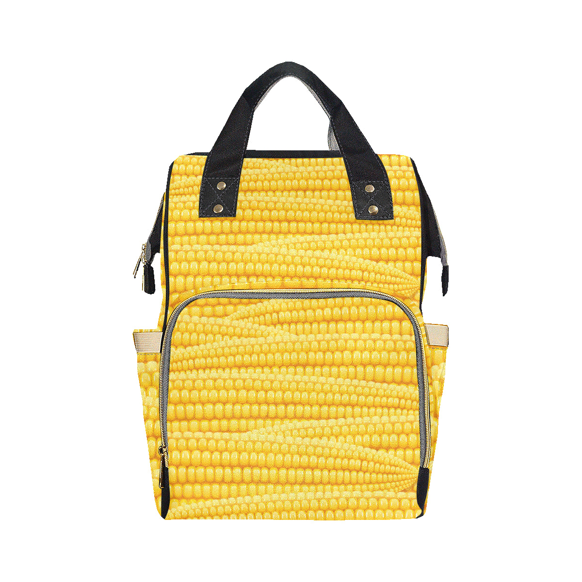 Agricultural Corn cob Pattern Diaper Bag Backpack