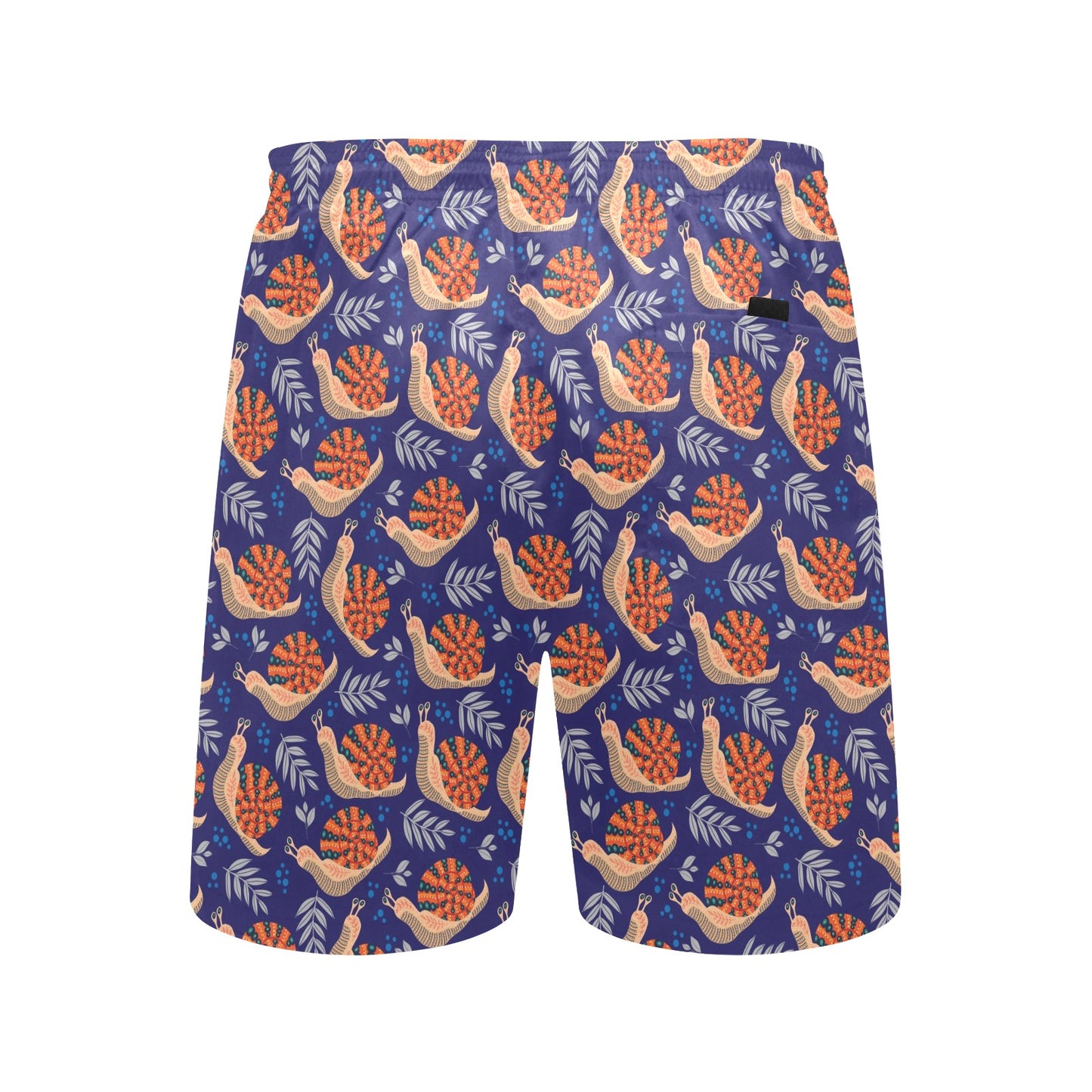 Snail Print Design LKS401 Men's Swim Trunks Beach Shorts