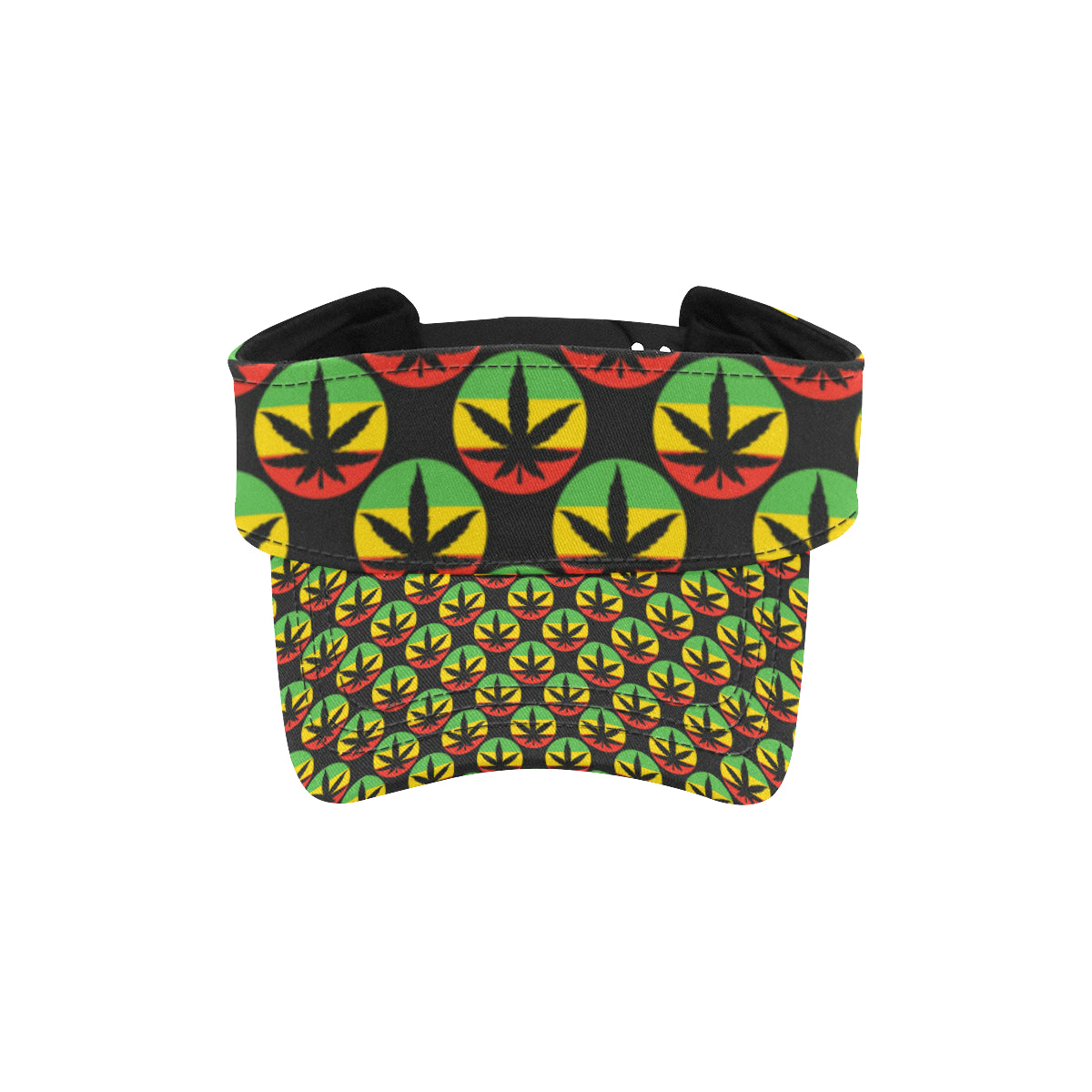 Rasta Reggae Color Design Unisex Sun Visor