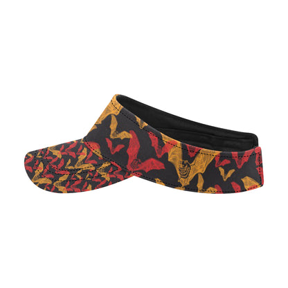 Bat Pattern Print Design 01 Unisex Sun Visor