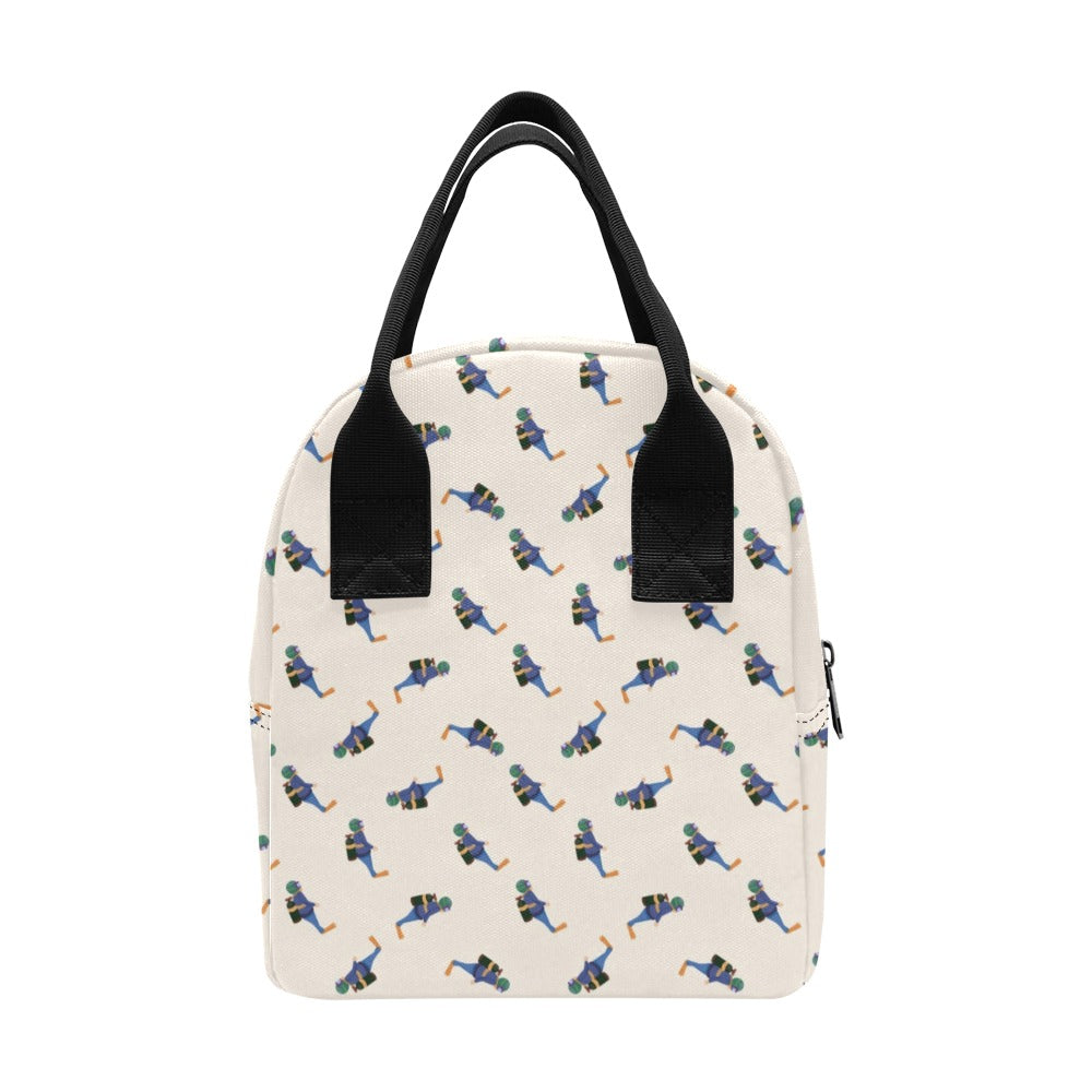 Scuba Driver Print Design LKS301 Insulated Lunch Bag