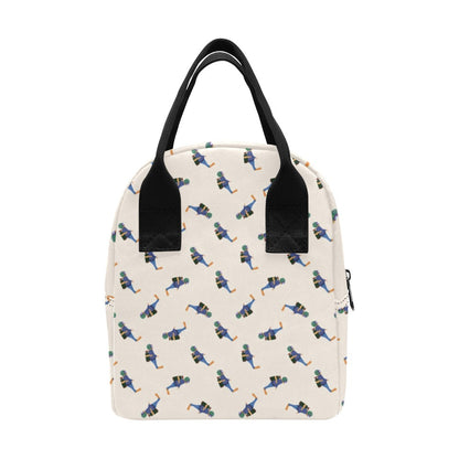 Scuba Driver Print Design LKS301 Insulated Lunch Bag