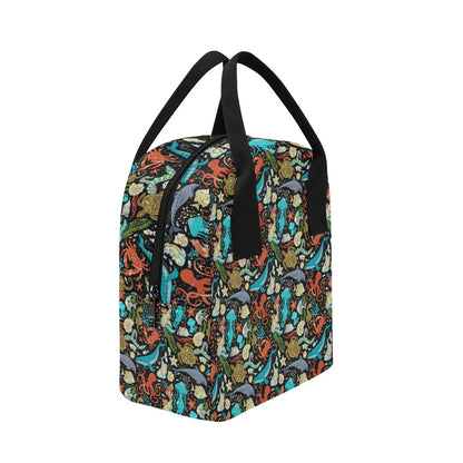 Underwater Animal Print Design LKS301 Insulated Lunch Bag
