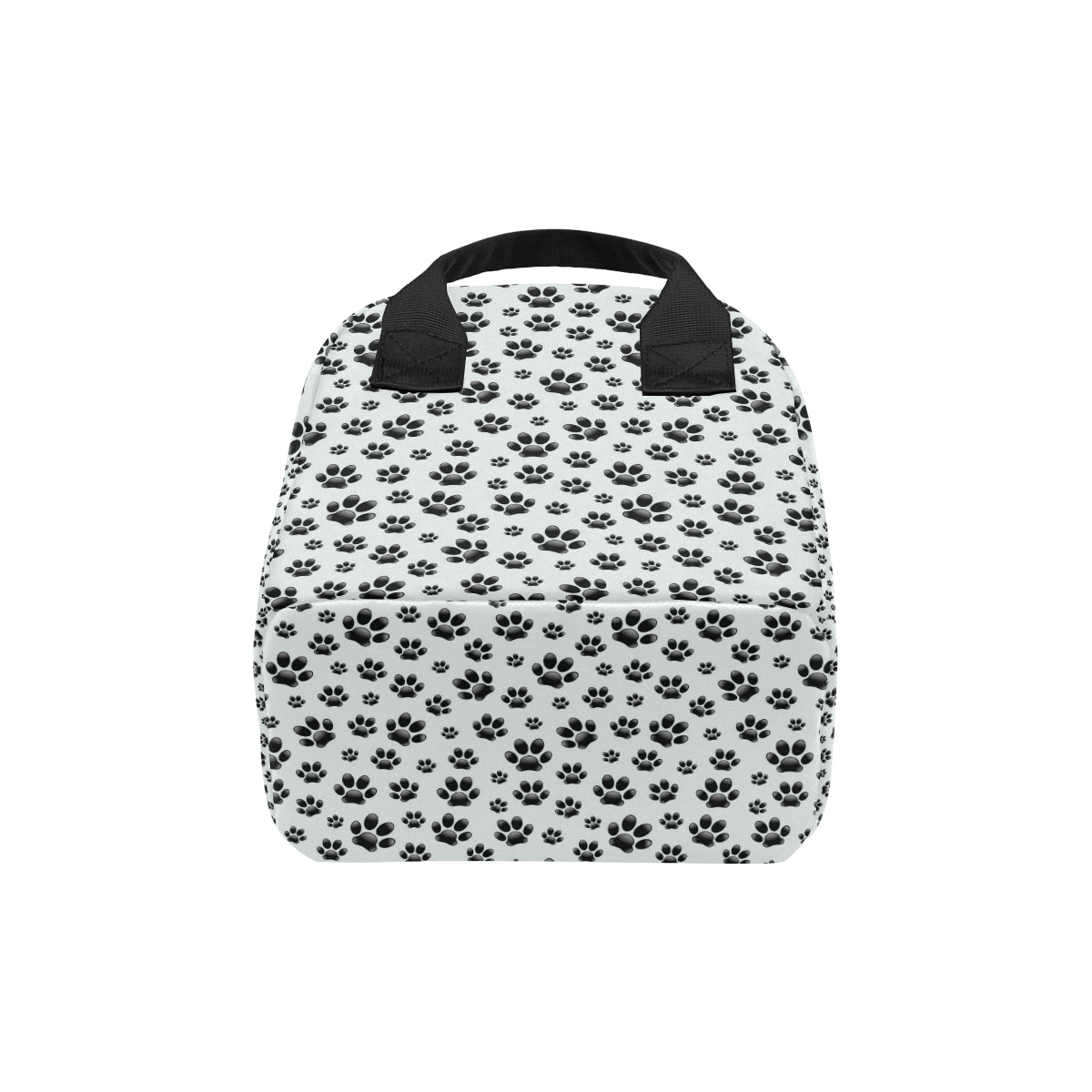 Paw Themed Print Insulated Lunch Bag