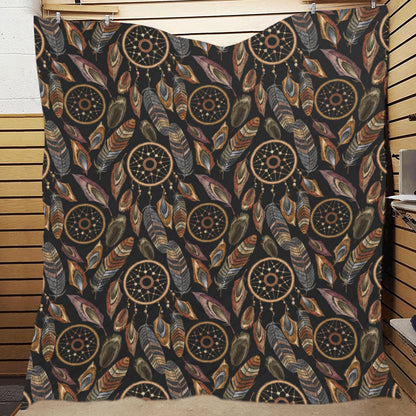 Dream catcher embroidered style Premium Quilt