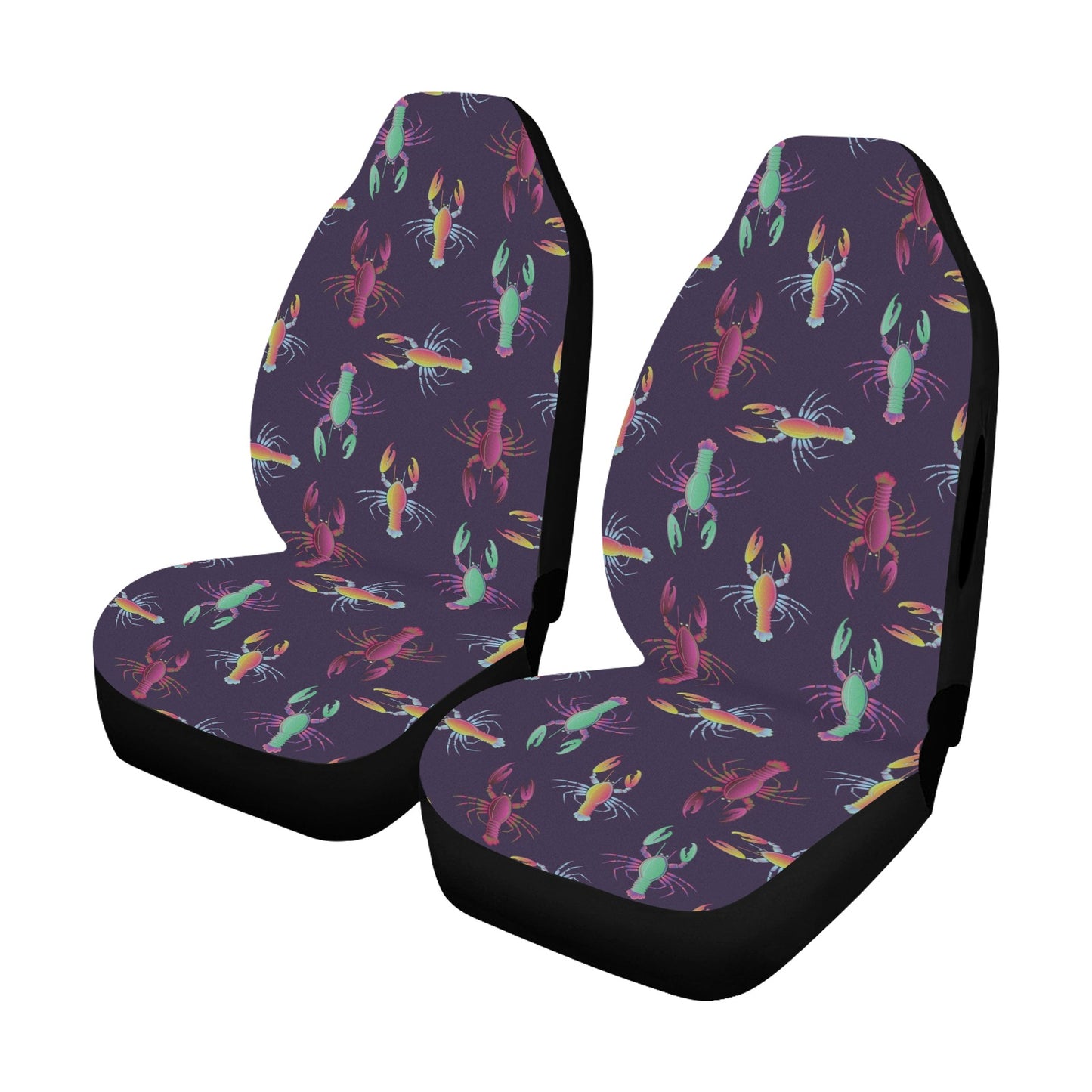 Lobster Print Design LKS402 Car Seat Covers