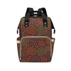 Aboriginal Print Design LKS403 Diaper Bag Backpack