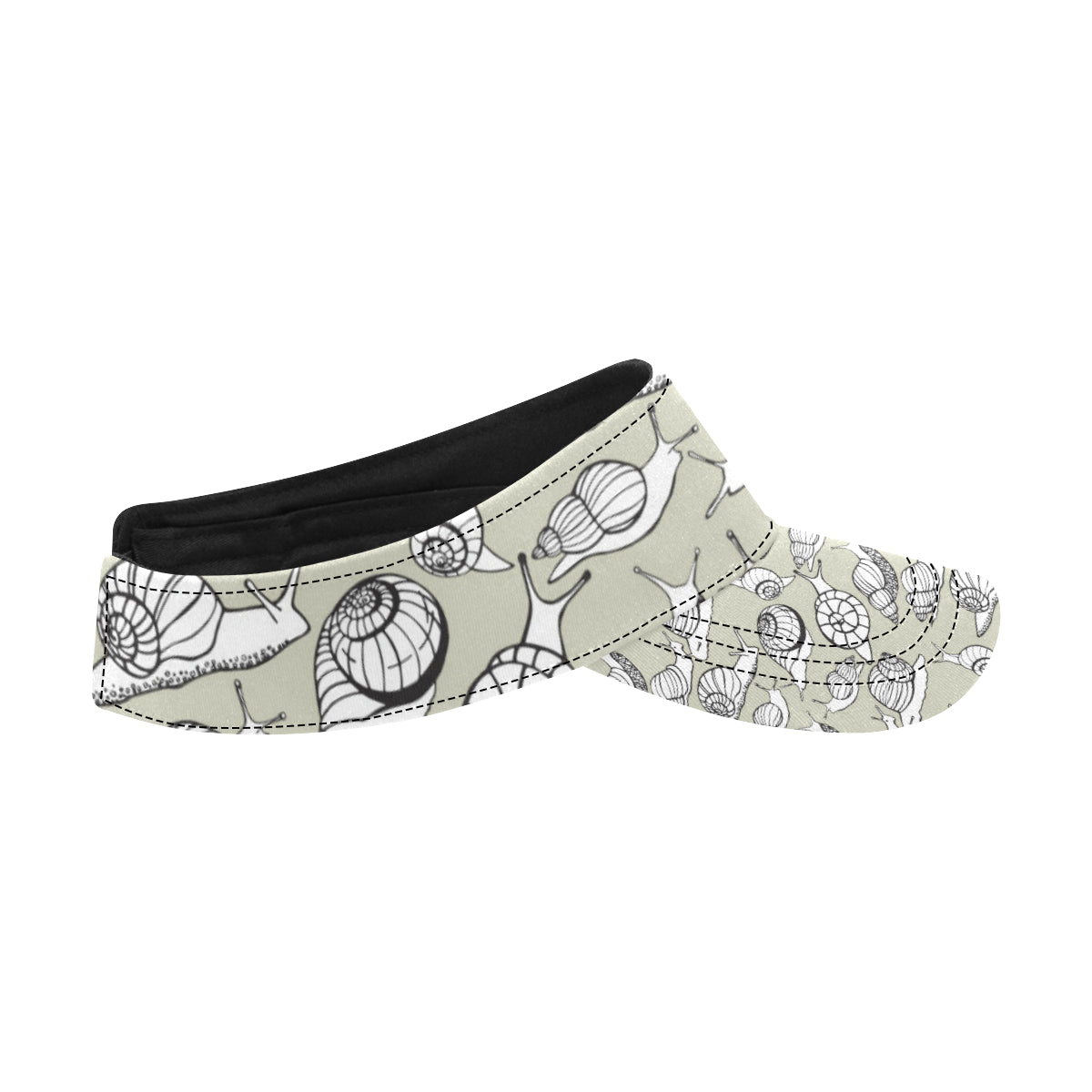Snail Pattern Print Design 03 Unisex Sun Visor