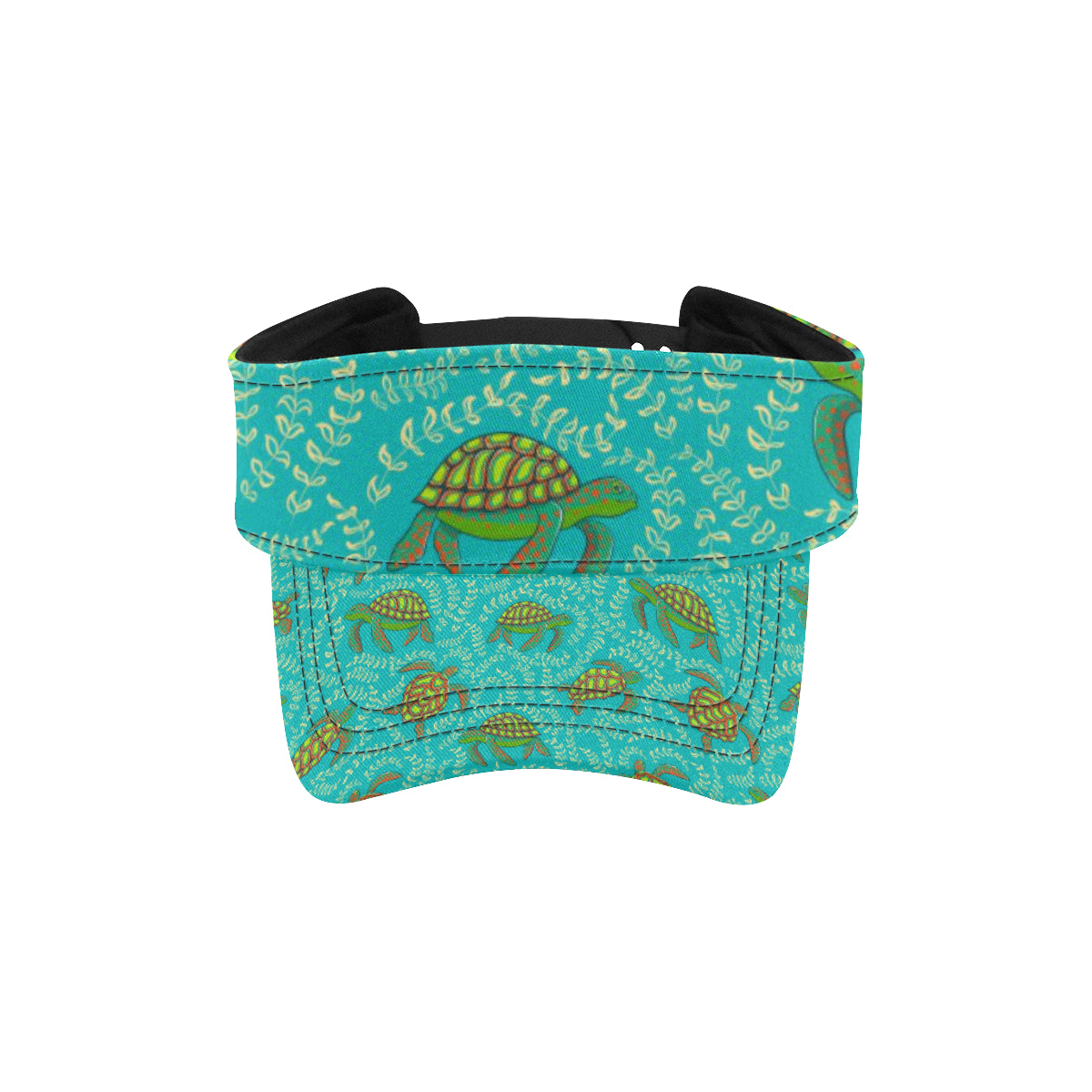 Sea Turtle Pattern Print Design T010 Unisex Sun Visor