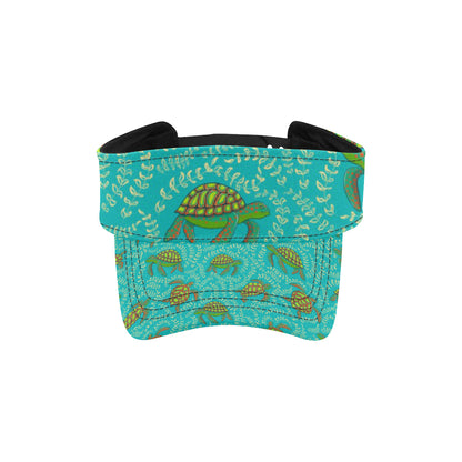 Sea Turtle Pattern Print Design T010 Unisex Sun Visor