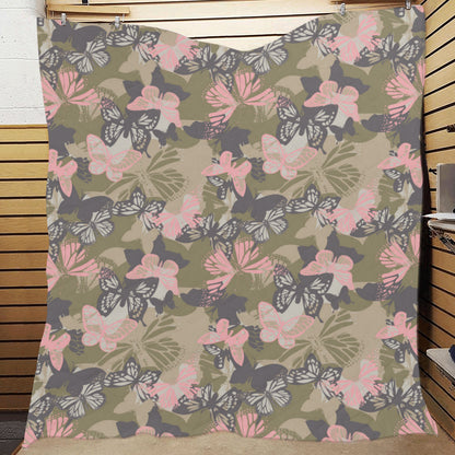 Butterfly camouflage Premium Quilt