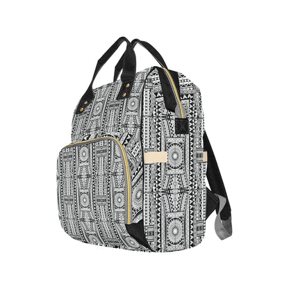 Polynesian Tattoo Design Diaper Bag Backpack