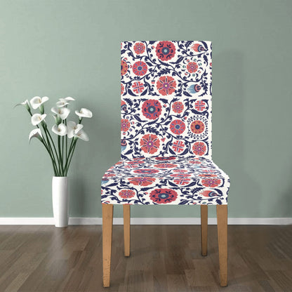 Suzani Print Design LKS304 Dining Chair Slipcover