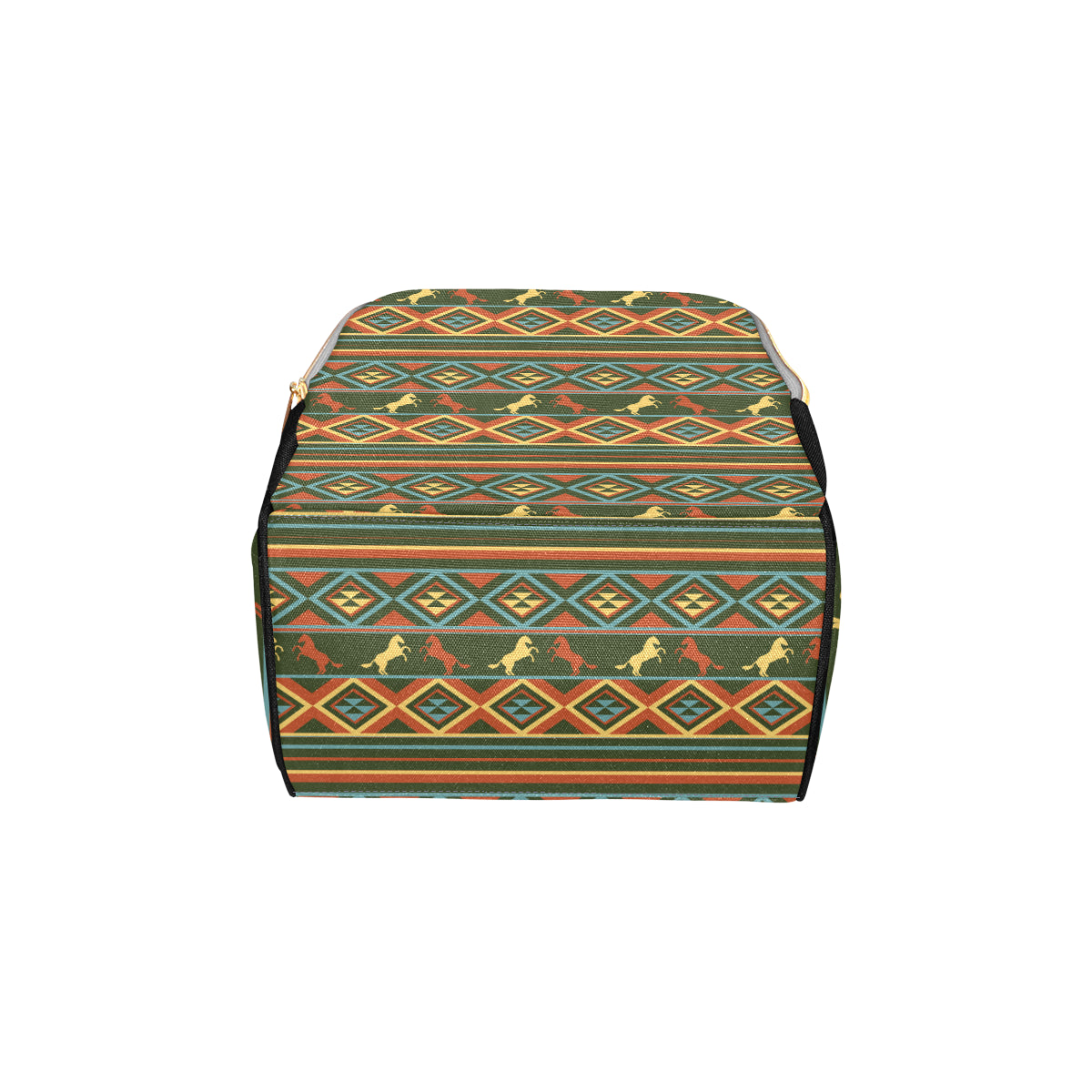 Horse Western Pattern Diaper Bag Backpack