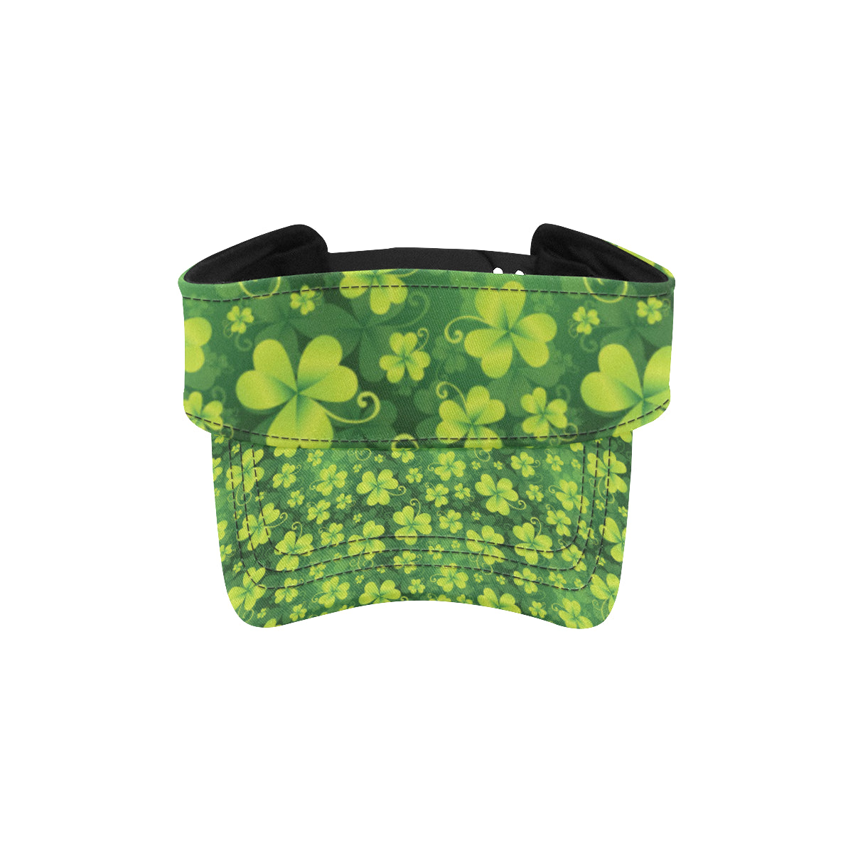 Shamrock Clover Print Unisex Sun Visor