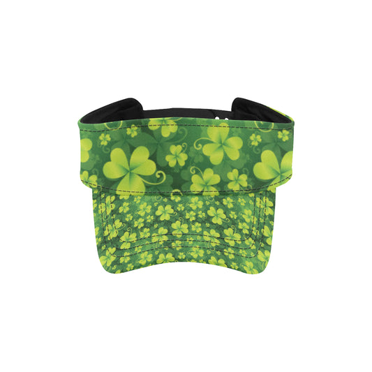 Shamrock Clover Print Unisex Sun Visor
