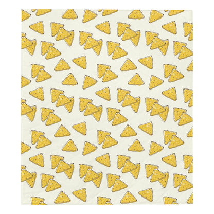 Nachos Pattern Print Design A01 Premium Quilt