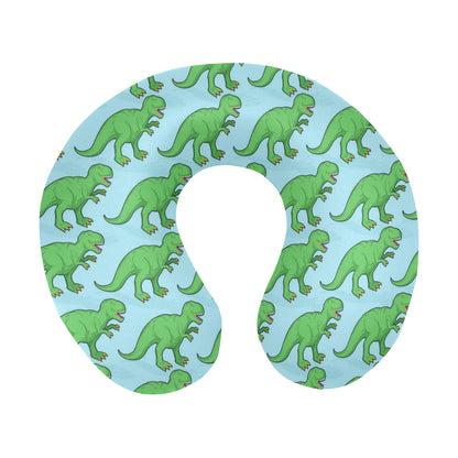 T Rex Pattern Print Design A01 U-Shaped Travel Neck Pillow
